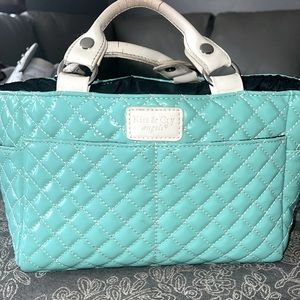 Kiss & Cry Ice Skate Bag, teal